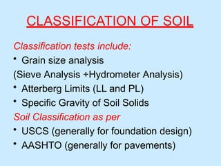 Soil Classification Test Methods Foundation Engineering Lecture 1 Introduction.pptx