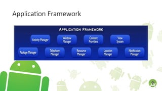 Application Framework
 