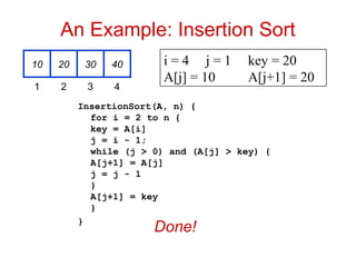 ppt for introduction to design and analysis of algo | PPT