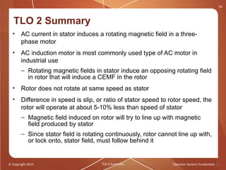 Comprehensive Lecture on AC Induction Motor Principles and Operation | PPTX