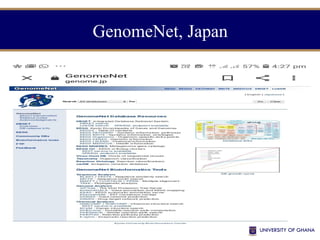 GenomeNet, Japan
 