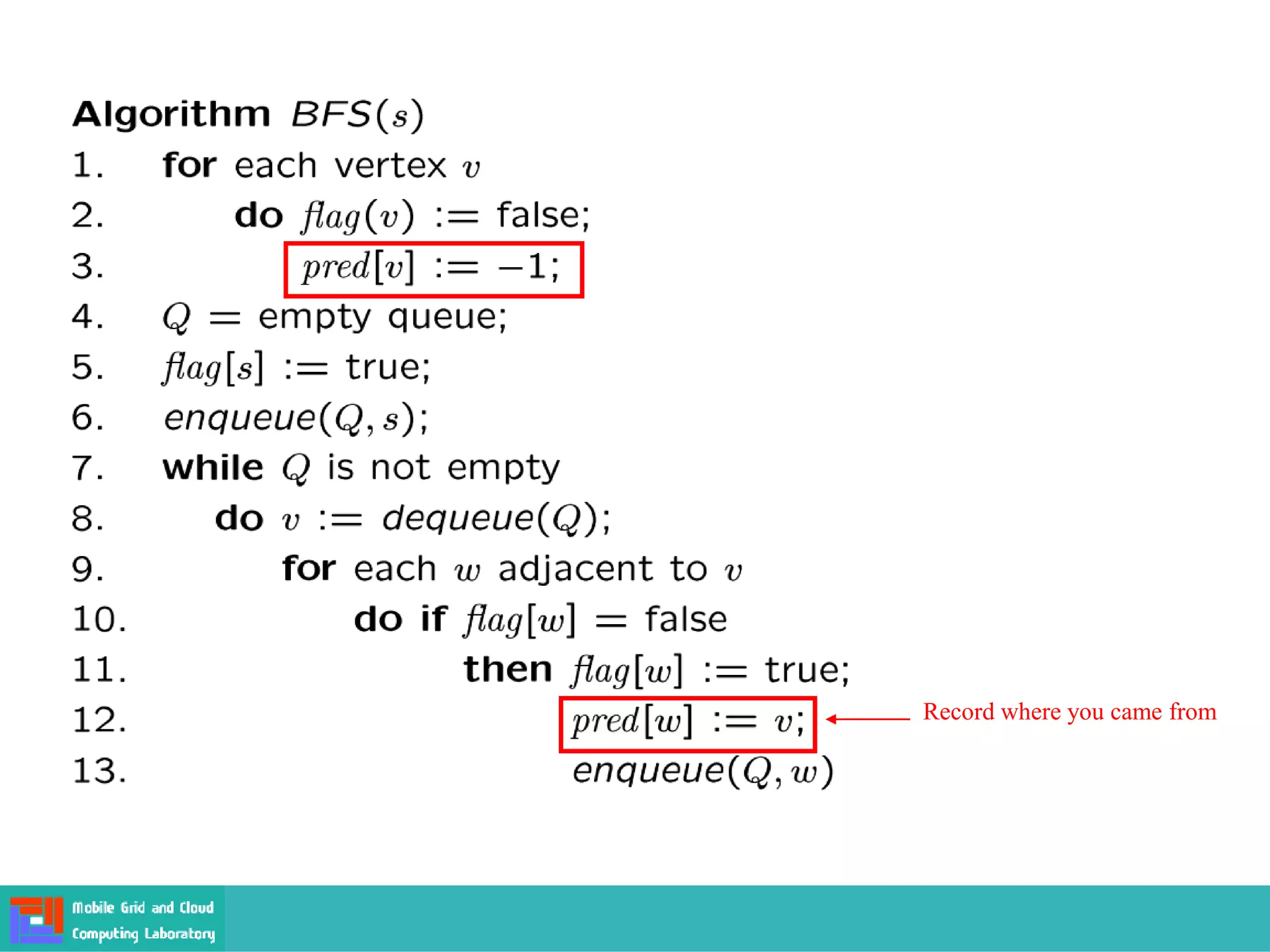 Record where you came from
 