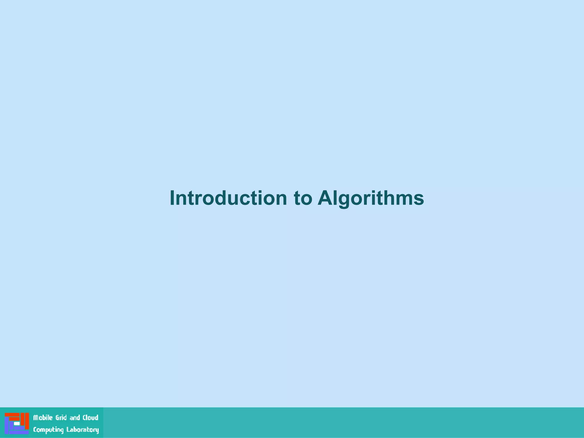 Introduction to Algorithms
 