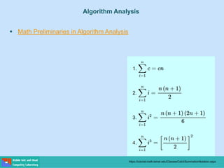 Algorithm Design and Analysis | PDF