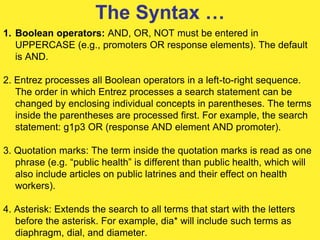 Syntax Operators Research Data Analysis Lecture 1 Introduction to Bioinformatics BCH 433.ppt