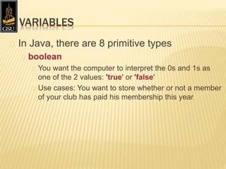 Lecture 1 introduction to_computersb(2) | PPTX