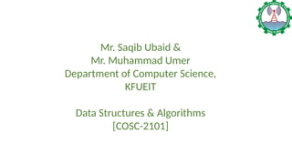 Ubaid Computer Lecture_1_Introduction to Data Structure - Copy.pptx