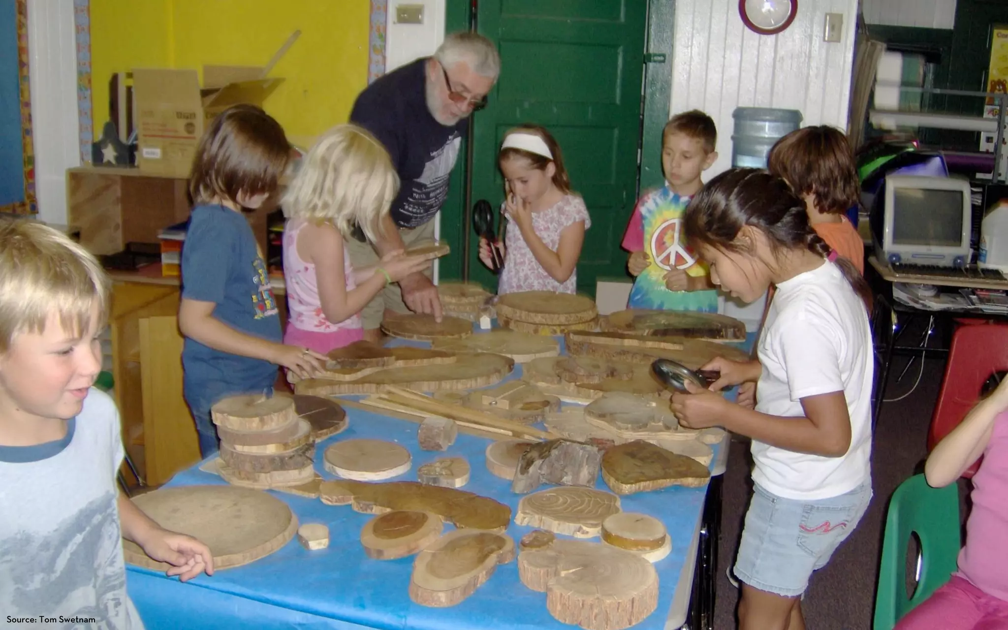 Tree-ring display at elementary school




Source: Tom Swetnam
 