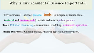 Introduction to Environmental Science: Interdisciplinary Insights and ...