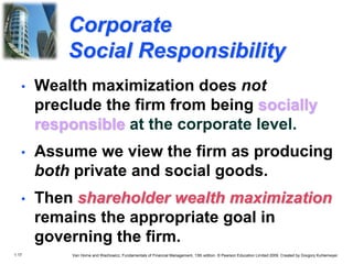 Lecture 1 - Introduction to Financial Management | PPT
