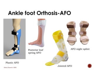 Ta Spring Afo Lecture#1 Introduction to Prosthetics & Orthotics.pptx