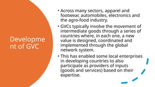 Comprehensive Overview of Global Supply Chains and Value Chains in ...