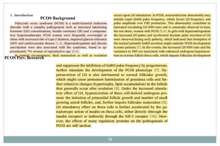 PCOS Background
18
PCOS Prev. Research
 