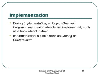Introduction to Object Oriented Design | PPT