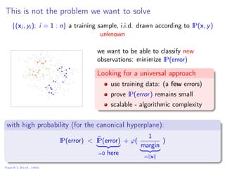 Lecture 1: linear SVM in the primal | PDF
