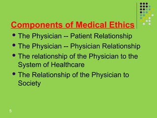 Lecture 1 medical_ethics.ppt medical ethics | PPT