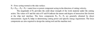 Lecture 1 metal cutting and machine tools unit i