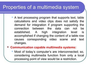 Introduction to Multimedia Technologies | PPT