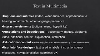Lecture 1 Multimedia System for BTech CSE | PDF