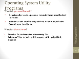 Operating Systems & Utility Programs | PPT