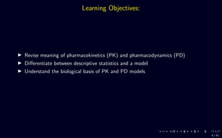 the biological basis of PKPD models for pharmacometrics | PDF