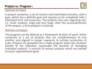 Project Planning and Management | PDF