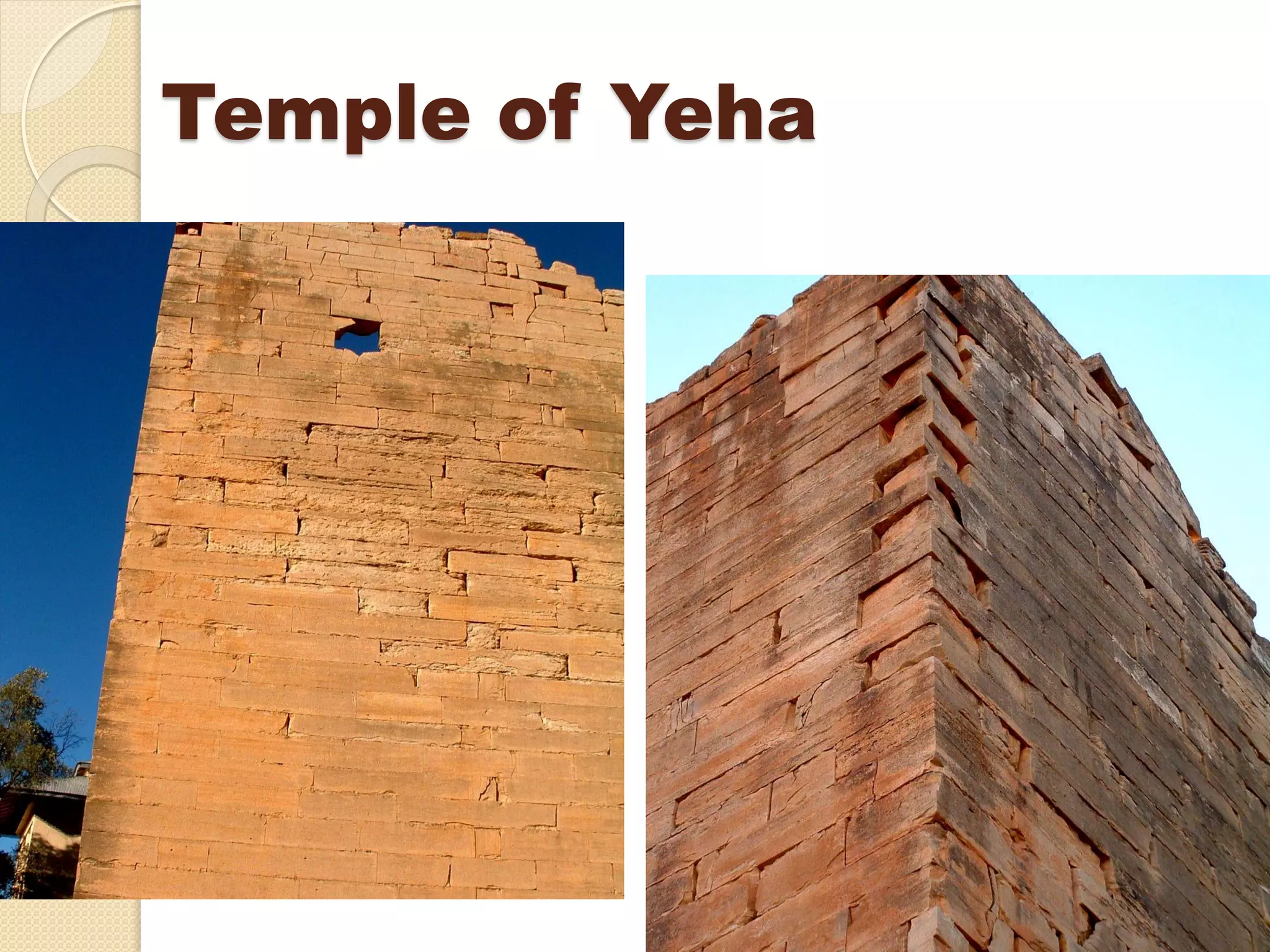 Temple of Yeha
 