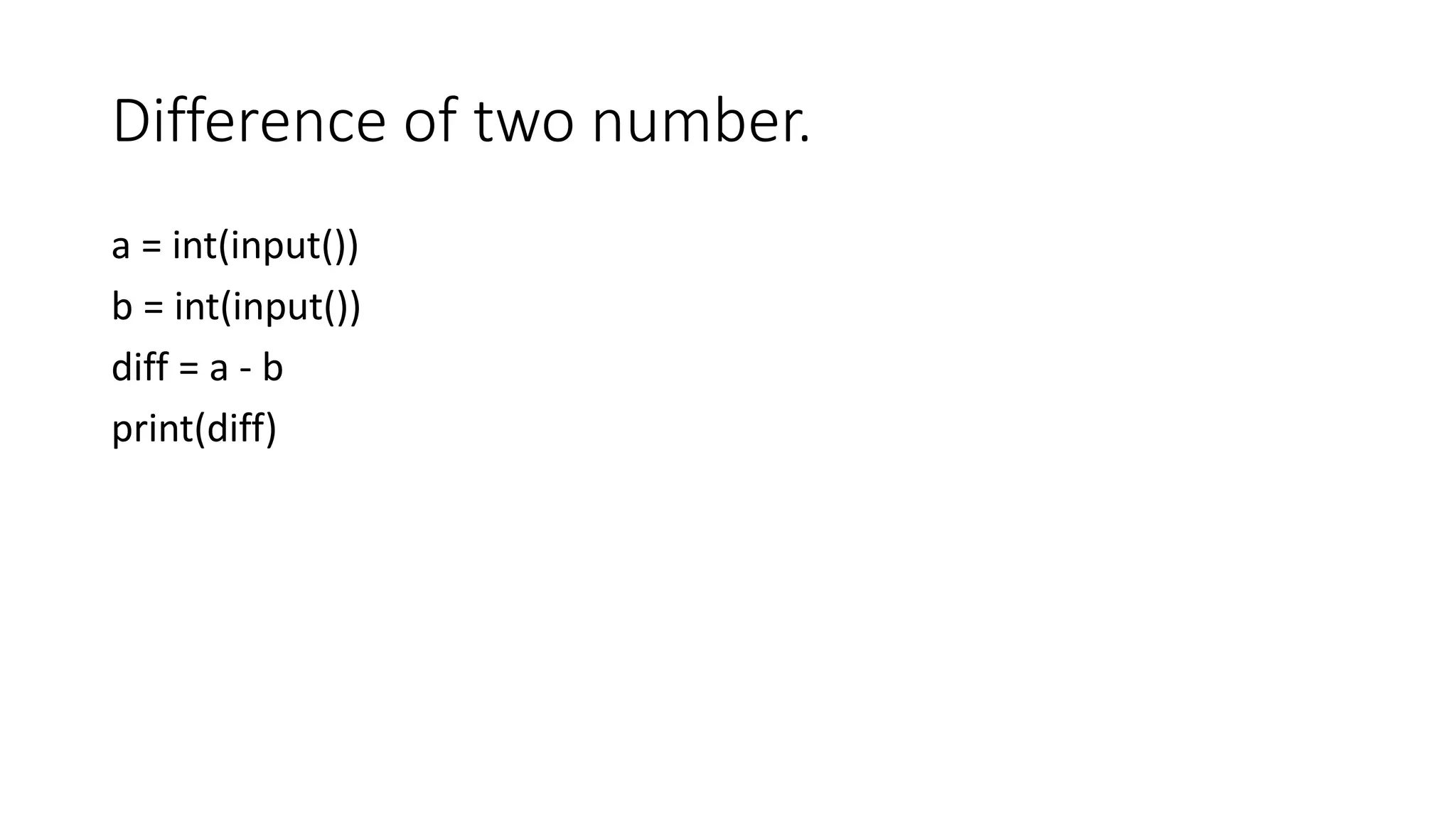 Lecture 1 python arithmetic (ewurc) | PPT