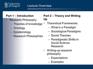 Lecture 1 research methods | PPT