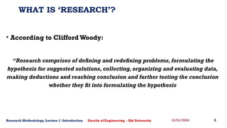 Problem Statement In Data Science Methodlogy The Research Methodology, Literature survey and problem statement ...