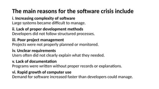 Comprehensive Introduction to Software Engineering and Software ...
