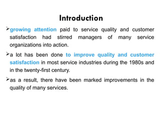 Lecture 1 The Important Role Services Play in an Economy | PPTX