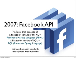 http://www.insidefacebook.com/2013/01/30/facebooks-global-growth-in-q4-1-06b-mau-mobile-surpasses-web/

Social Web 2014, Lora Aroyo!
Monday, February 3, 14

 