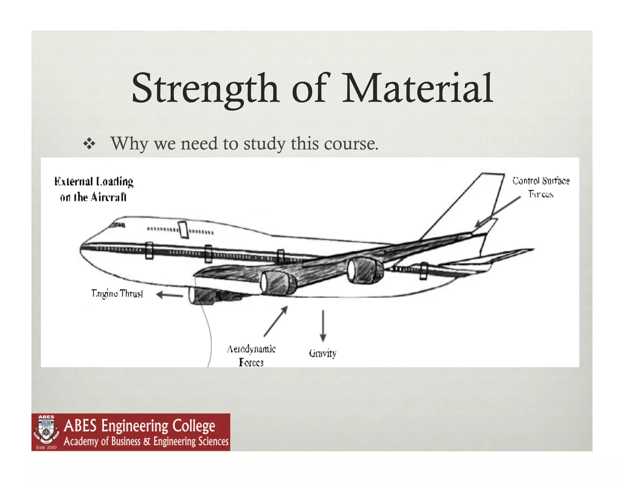 Lecture 1 stresses and strains | PDF