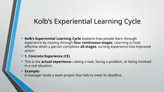 Lecture on Training and Development in Management Prespective | PPTX