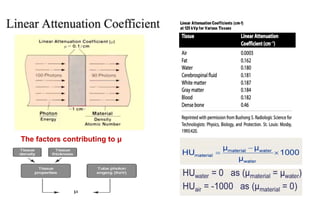 The factors contributing to μ
 