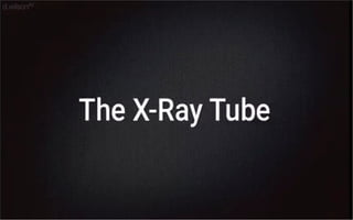 X-ray production
 