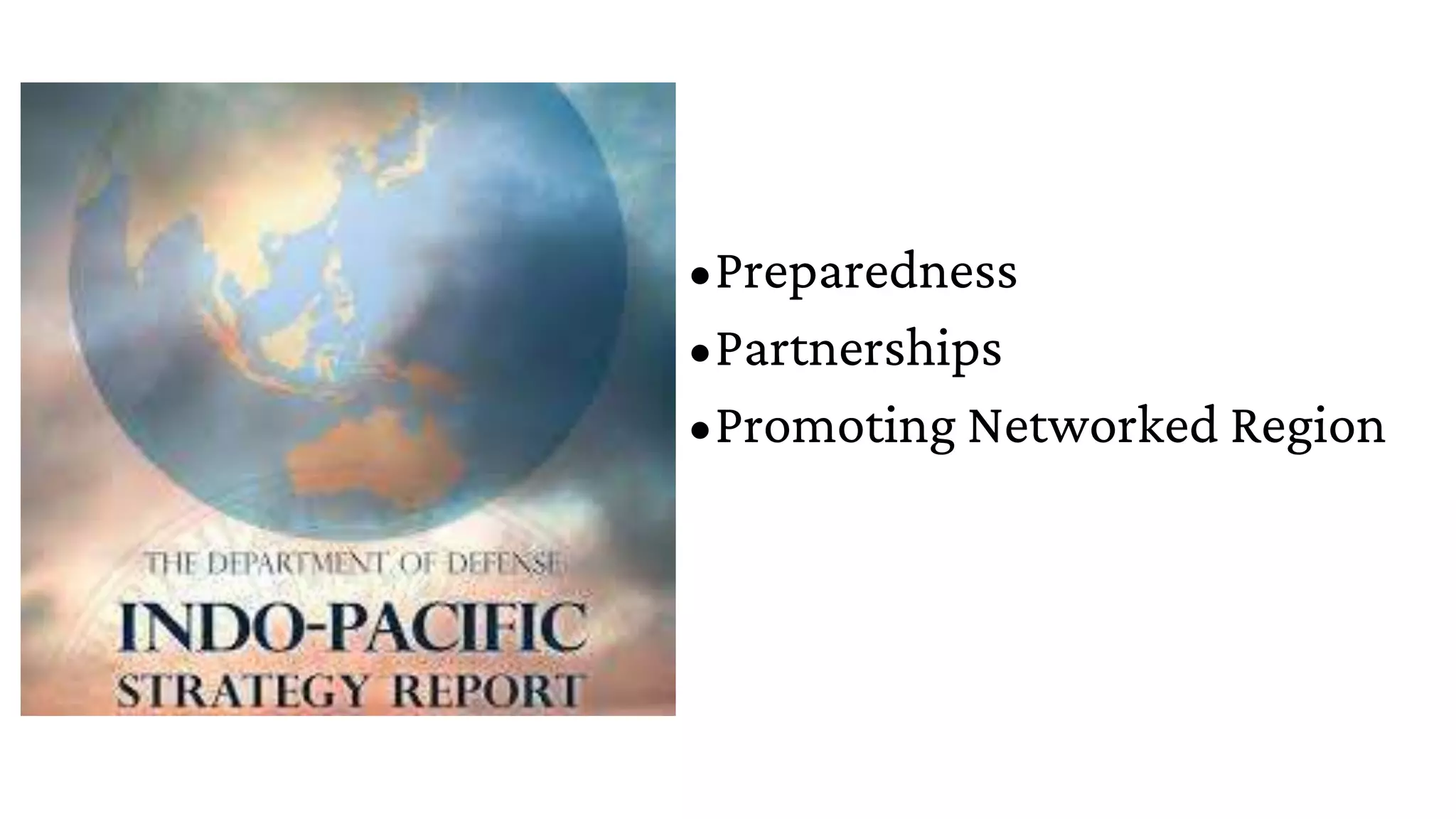 •Preparedness
•Partnerships
•Promoting Networked Region
 
