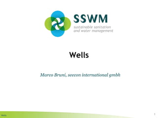 Wells
Wells
1
Marco Bruni, seecon international gmbh
 