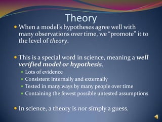 A model does not have to explain everything in order to be valid.  