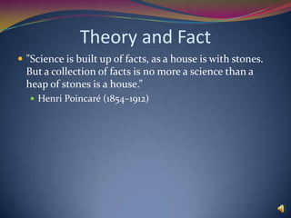 May contain an important concept that is useful for prediction even though the actual system is more complicated.  