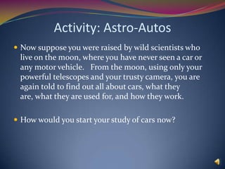 Experimental ScienceOur mental picture of science research is often something like this…    in which a scientist is actively doing something to influence a system and study the results.