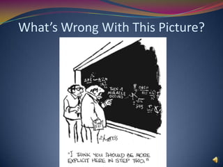 What’s Wrong With This Picture?