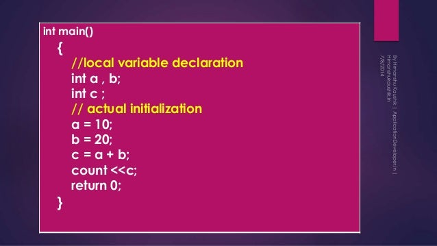 Lecture 2 C++ | Variable Scope, Operators in c++