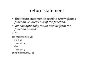 Python - Lecture 2 | PDF