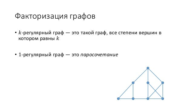 Основы теории графов 02: факторизация графов (разложение на простые п…