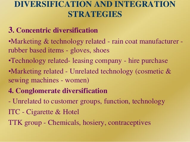 concentric diversification strategy meaning