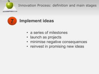 Innovation as a core business process | PPTX