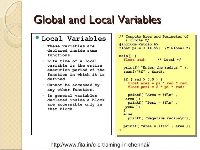 C language basics