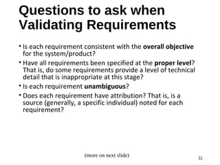 Question Requirements REQUIREMENT ENGINEERING | PPT